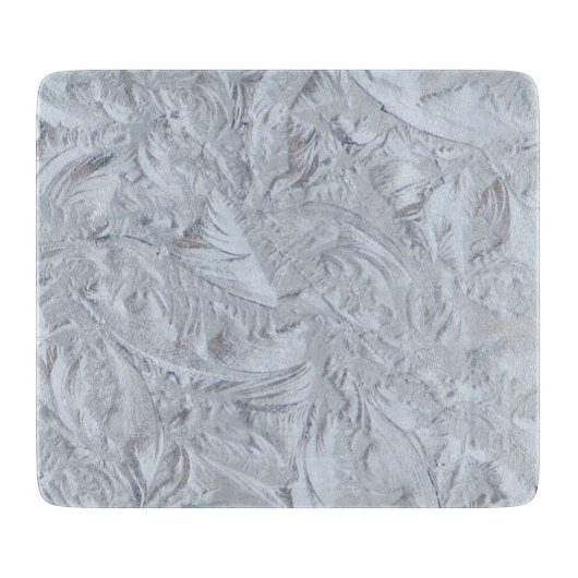 Glas, getextureerd snijplank (Voorkant)