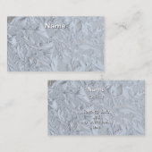 Glas, getextureerd visitekaartje (Voorkant / Achterkant)