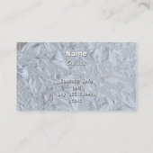 Glas, getextureerd visitekaartje (Achterkant)