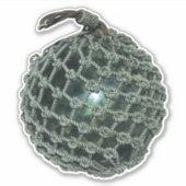 Glas Gevist Net Float Sticker (Voorkant)