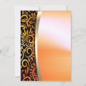 Glas-goudzwaluwen, hoge hakken, Pensioenpartij Kaart (Achterkant)