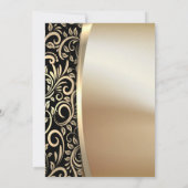 Glas-goudzwaluwen, hoge hakken, Pensioenpartij Kaart (Achterkant)