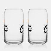 Glas "Hallo Queen" - Halloween Chic-verzameling (Links)