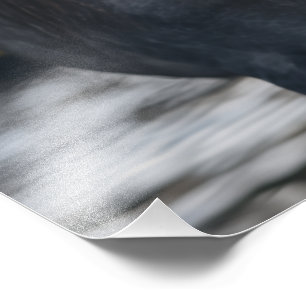 Glas Hart Meisje met Zwarte Paard – Fotopunt Foto Afdruk