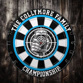 Glas in de hand dartbord