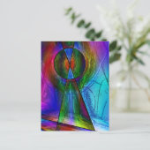 GLAS IN LOOD 1 BRIEFKAART (Staand voorkant)