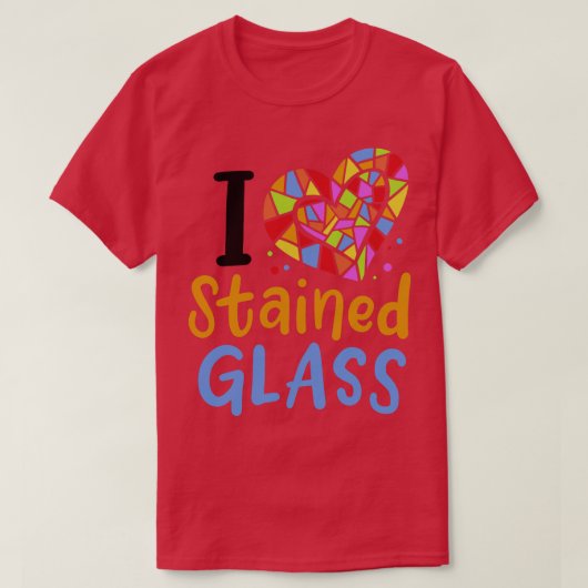 GLAS IN LOOD 1 T-SHIRT (Design voorkant)