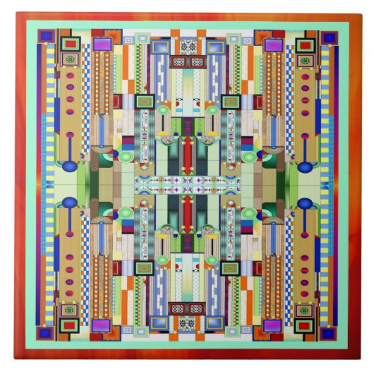 GLAS IN LOOD 2 TEGELTJE (Voorkant)