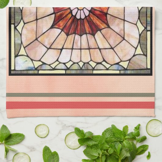 Glas in lood 2 theedoek (Gevouwen)