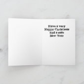 Glas in lood #3 feestdagen kaart (Binnen)