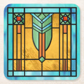 GLAS IN LOOD 3 KARTONNEN ONDERZETTERS (Voorkant)