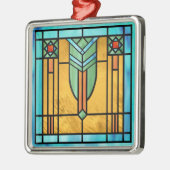 GLAS IN LOOD 3 METALEN ORNAMENT (Links)