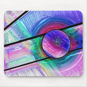 Glas in lood 3 Mousepad Muismat