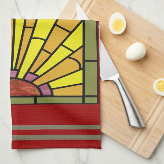 GLAS IN LOOD 3 THEEDOEK (Quarter Fold)