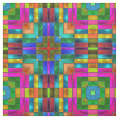 Glas in lood 4 Aangepaste weefsels Stof (Swatch)