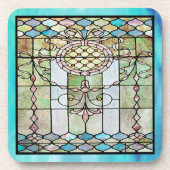 GLAS IN LOOD 4 BIER ONDERZETTER (Voorkant)