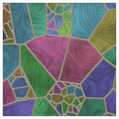 Glas in lood 9 Aangepaste fabric Stof (Swatch)