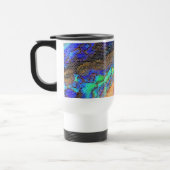 Glas-in-lood Abalone Schelp Abstract Mozaïek Reisbeker (Links)