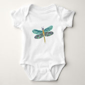 Glas in lood & Abalone Shell Dragonfly Romper (Voorkant)