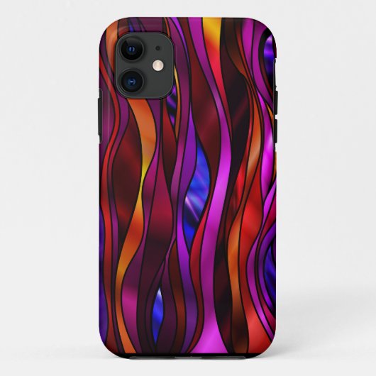 Glas in lood Abstract Case-Mate iPhone Case (Achterkant)