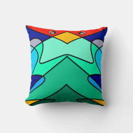 Glas in lood Abstract ontwerp Kussen