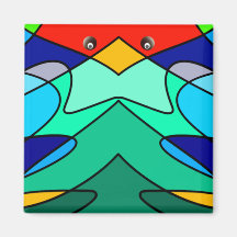 Glas in lood Abstract ontwerp