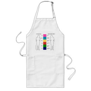 Glas in lood Addict Apron Lang Schort