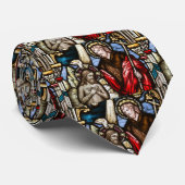 Glas in lood Adult Baptism Jesus St. John Baptist Stropdas (Opgerold)