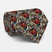 Glas in lood Adult Baptism Jesus St. John Baptist Stropdas (Opgerold)