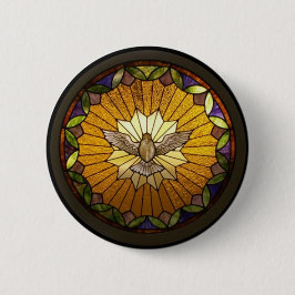 Glas-in-lood-afdrukken Ronde Button 5,7 Cm