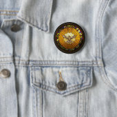 Glas-in-lood-afdrukken Ronde Button 5,7 Cm (In situ)