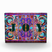 Glas in lood als Joy Ornament Fotoblokken (Voorkant)