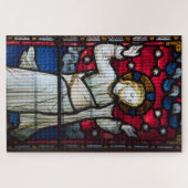 Glas in lood Angel Artwork Legpuzzel (Horizontaal)