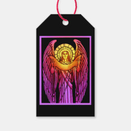 Glas in lood Angel Cadeaulabel