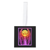 Glas in lood Angel Decoratie (Voorkant)