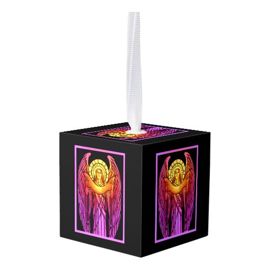 Glas in lood Angel Decoratie (Achter hoekig)