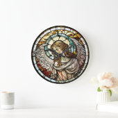 Glas in lood Angel Design Clock Grote Klok (Huis)