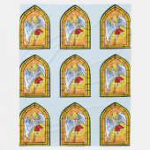 Glas in lood Angel Fleece Deken (Voorkant)