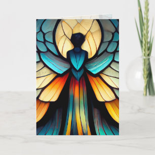 Glas in lood Angel Graphic Arts Kaart