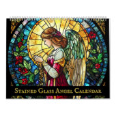 Glas in lood Angel Kalender (Hoes)