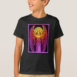 Glas in lood Angel Kinder Dark T-Shirt