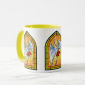 Glas in lood Angel Mok (Voorkant links)