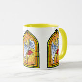 Glas in lood Angel Mok (Voorkant rechts)