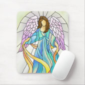 Glas in lood Angel Muismat (Met muis)