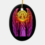 Glas in lood Angel Ornament (Voorkant)