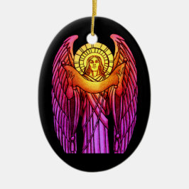 Glas in lood Angel Ornament