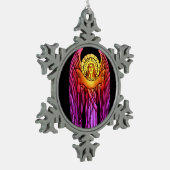 Glas in lood Angel Ornament (Links)