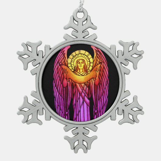 Glas in lood Angel Ornament (Voorkant)