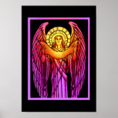 Glas in lood Angel Poster (Voorkant)