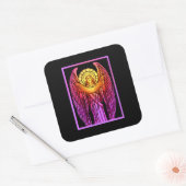 Glas in lood Angel Sticker (Envelop)